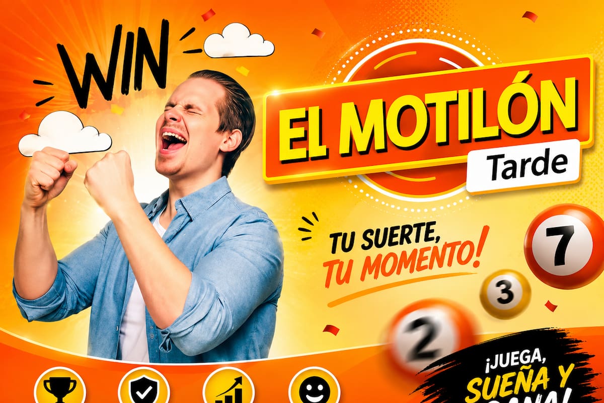 Sorteo de hoy de Motilón Tarde.