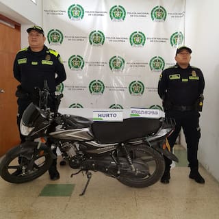 Moto robada apareció abandonada en Bucaramanga: estaría avaluada en $10 millones