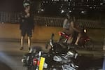 Joven que conducía moto de alto cilindraje murió tras fuerte choque en el viaducto García Cadena