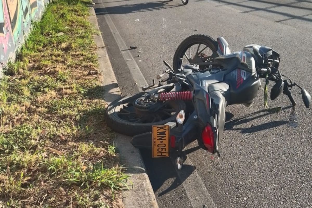 Motociclista murió en accidente en la autopista Floridablanca – Bucaramanga