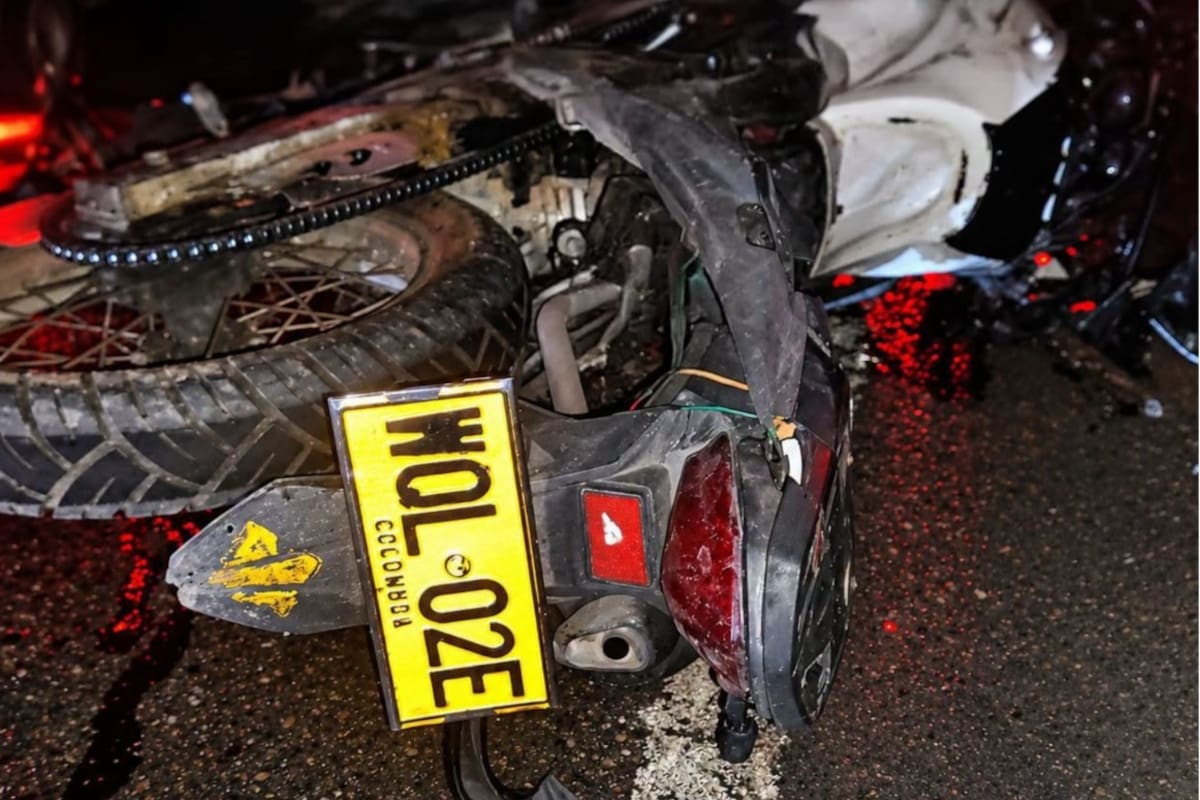 Motociclista murió tras chocar contra una tractomula en la vía Bucaramanga-Barrancabermeja