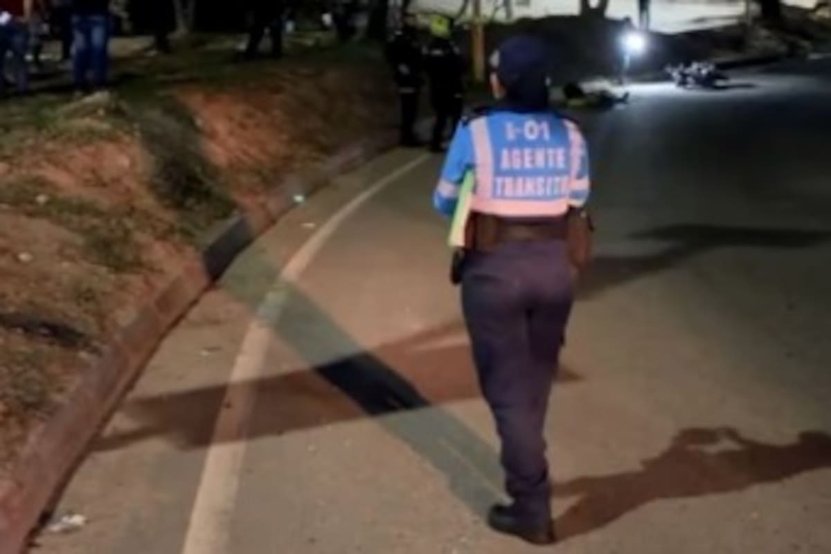 Motociclista murió tras presunto accidente en la vía Palonegro – Girón