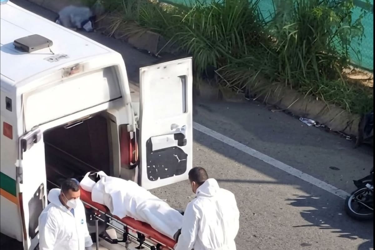 Motociclista murió tras un choque en la vía entre Girón y Lebrija