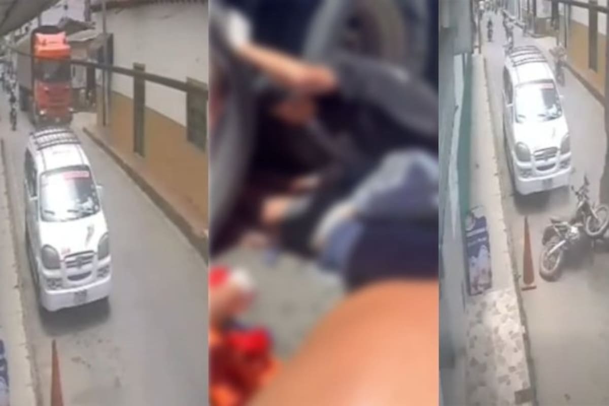 Motociclista quedó debajo de una tractomula tras grave accidente en Ábrego.Foto La Opinión