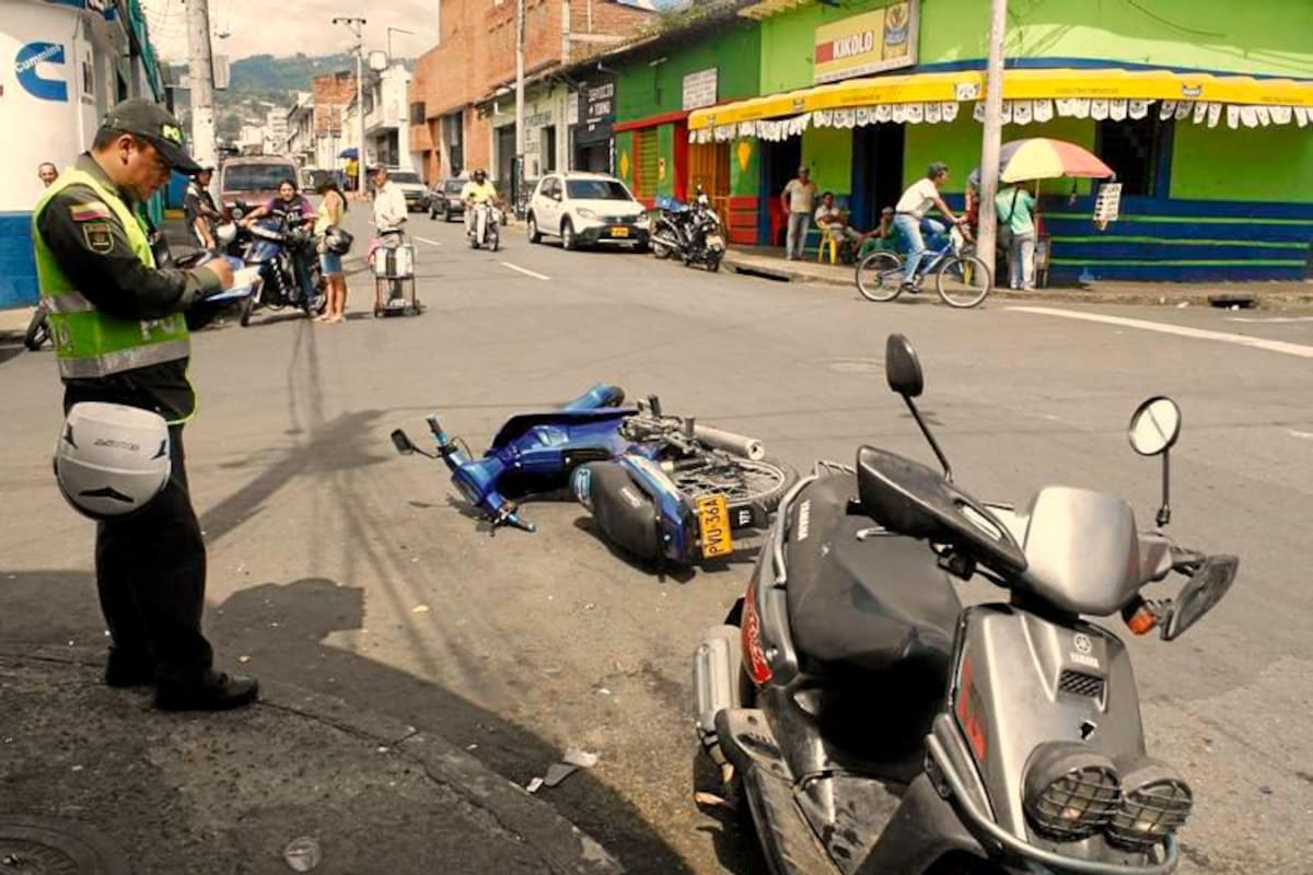 La calle 36 de Bucaramanga ha sido epicentro de múltiples accidentes de tránsito. Archivo/ VANGUARDIA