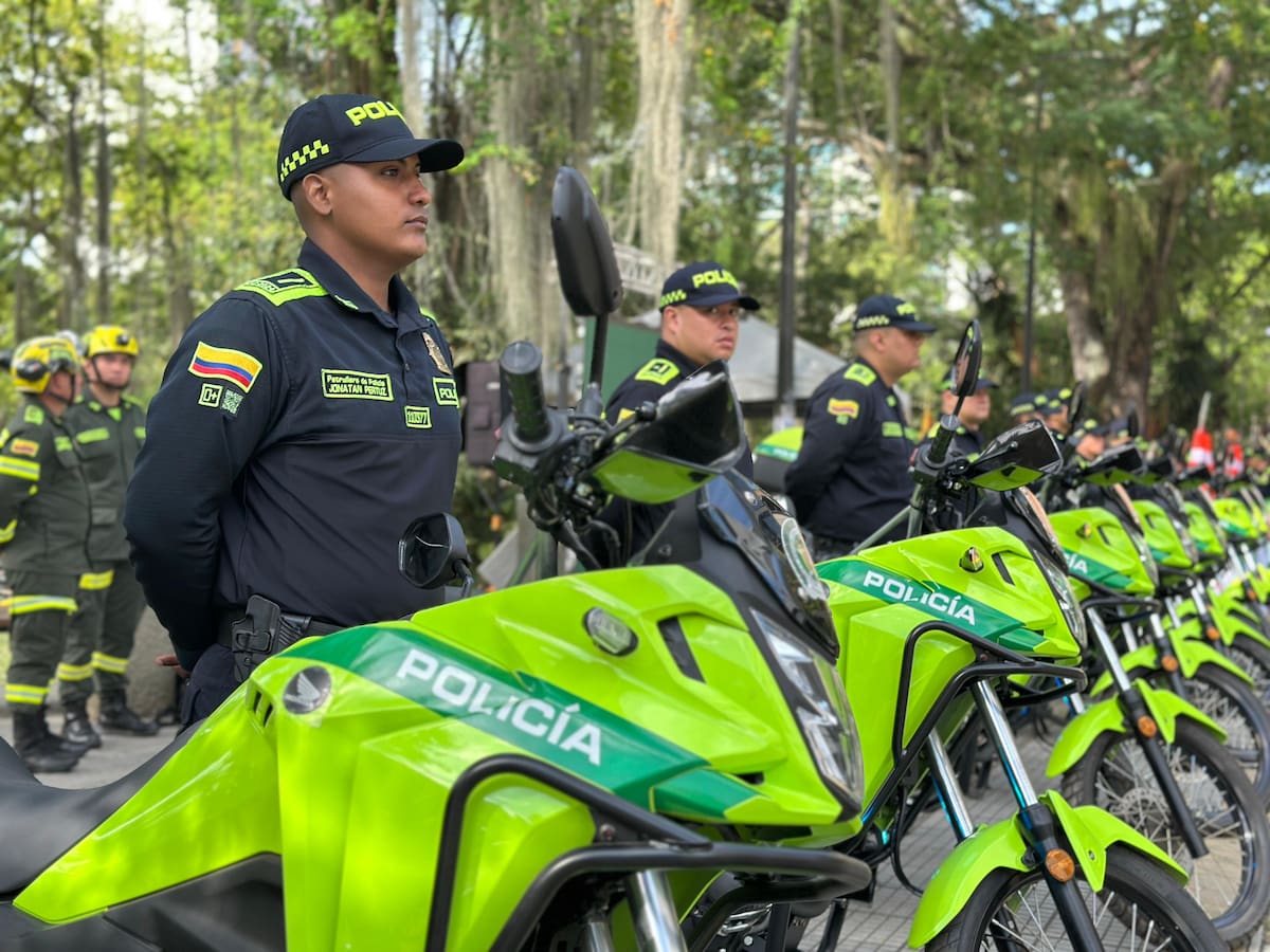 Según el alcalde Cristian Portilla, antes de diciembre la Policía recibirá otras 40 motocicletas para completar 100 en 2026.