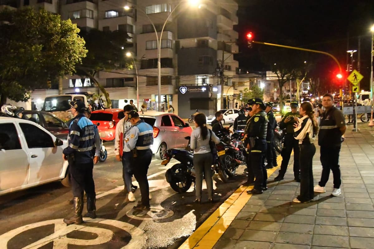Durante 2026, las autoridades han inmovilizado 7.034 motocicletas en operativos de control vial adelantados en distintos sectores de Bucaramanga. / Foto: Alcaldía de Bucaramanga