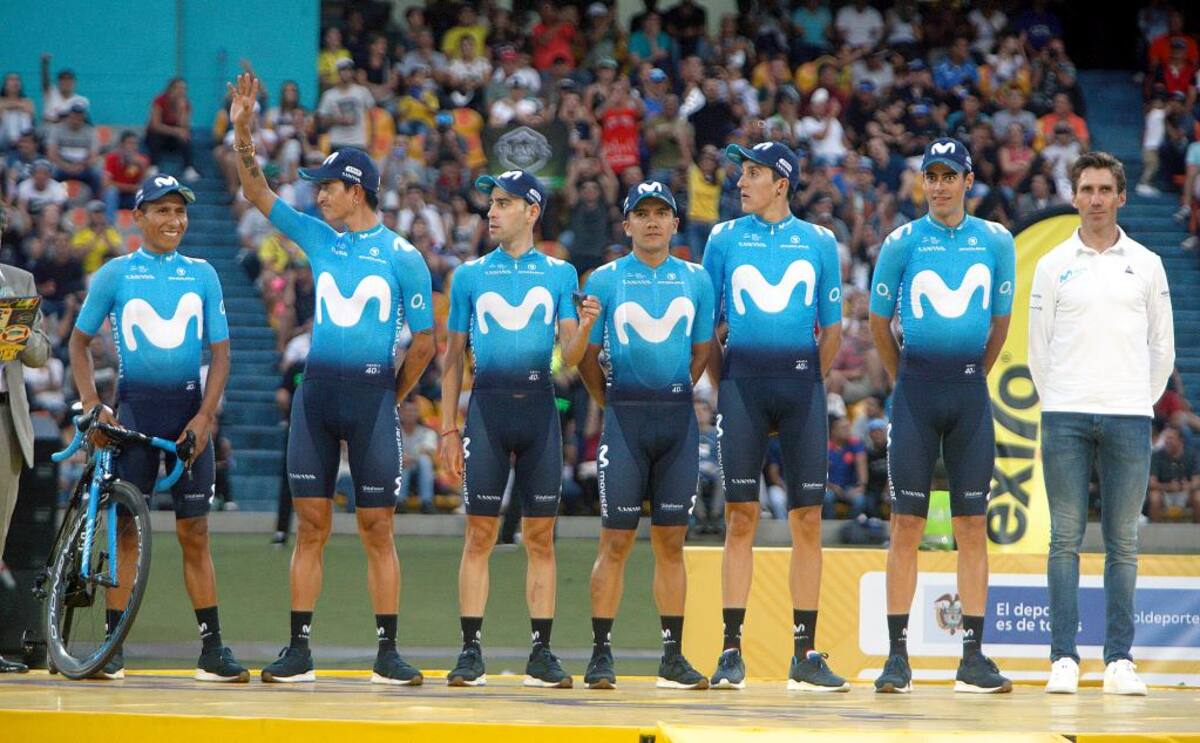 Con una nómina muy latina, Movistar le apuesta a ganar el Tour Colombia con Nairo Quintana, quien estará acompañado por Winner Anacona, el ecuatoriano Richard Carapaz y el argentino Eduardo Sepúlveda.