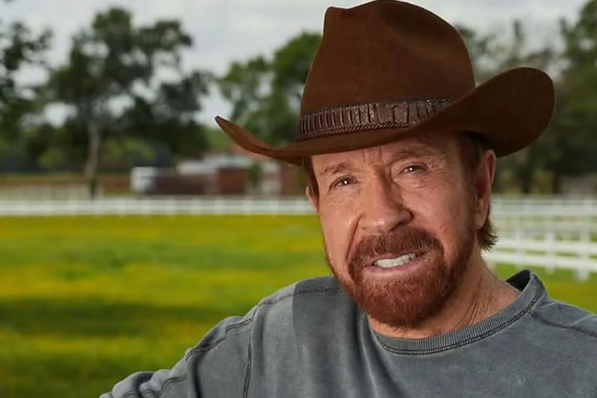 Muere el actor Chuck Norris a los 86 años.
Foto: redes sociales.