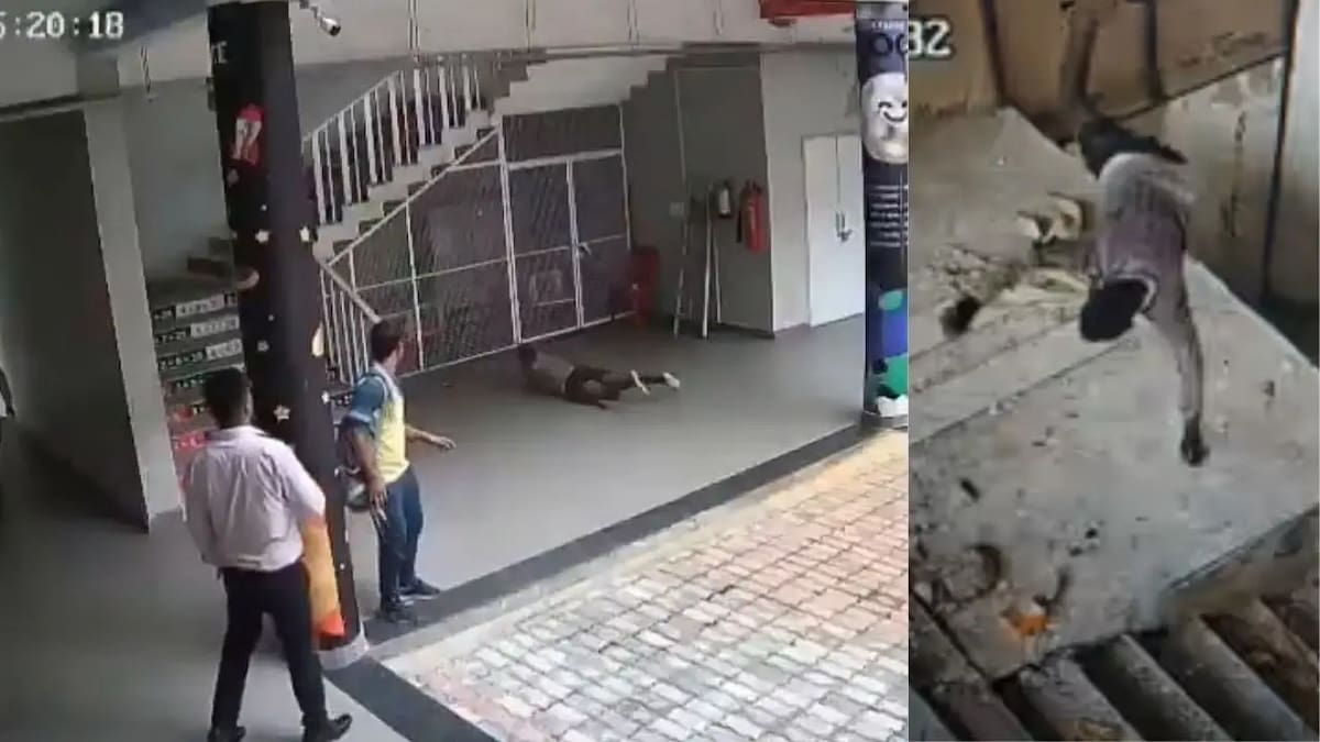 Ved Prakash, pintor de profesión, murió tras caer desde la parte superior de la escuela Jaipuria.