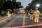 Más de 20 muertos en Brasil tras brutal choque entre un camión y un bus con pacientes