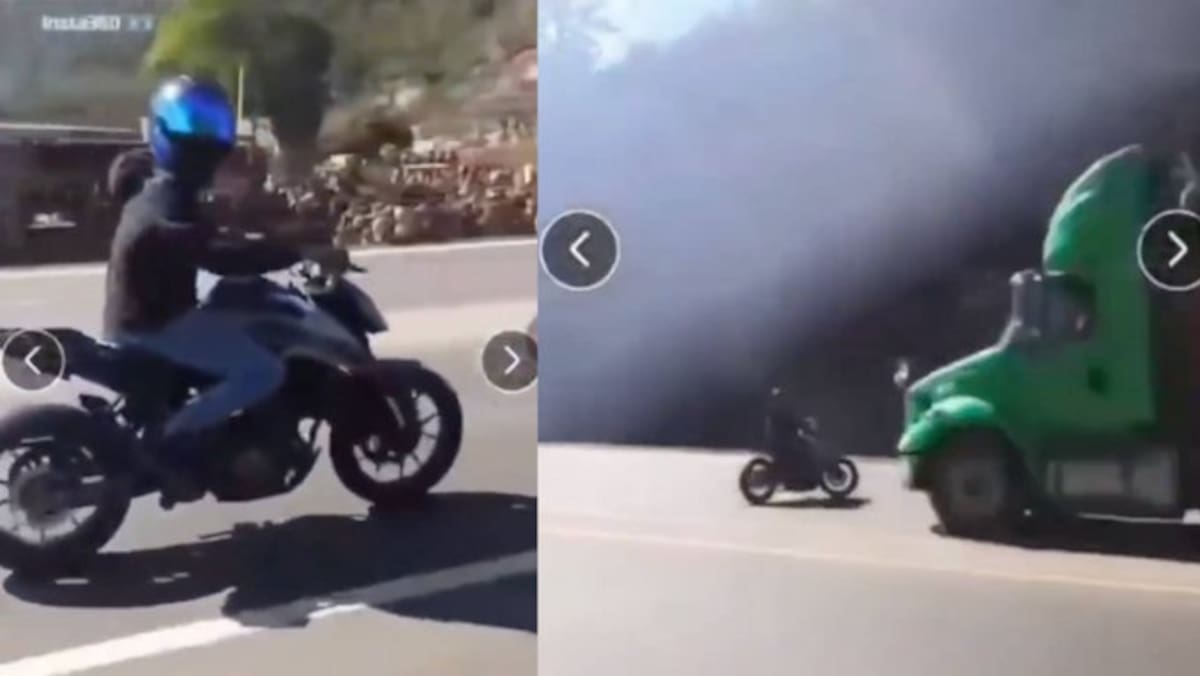 Un joven motociclista perdió la vida la tarde del viernes tras colisionar de forma frontal contra una rastra en la carretera, en el norte de Honduras.
