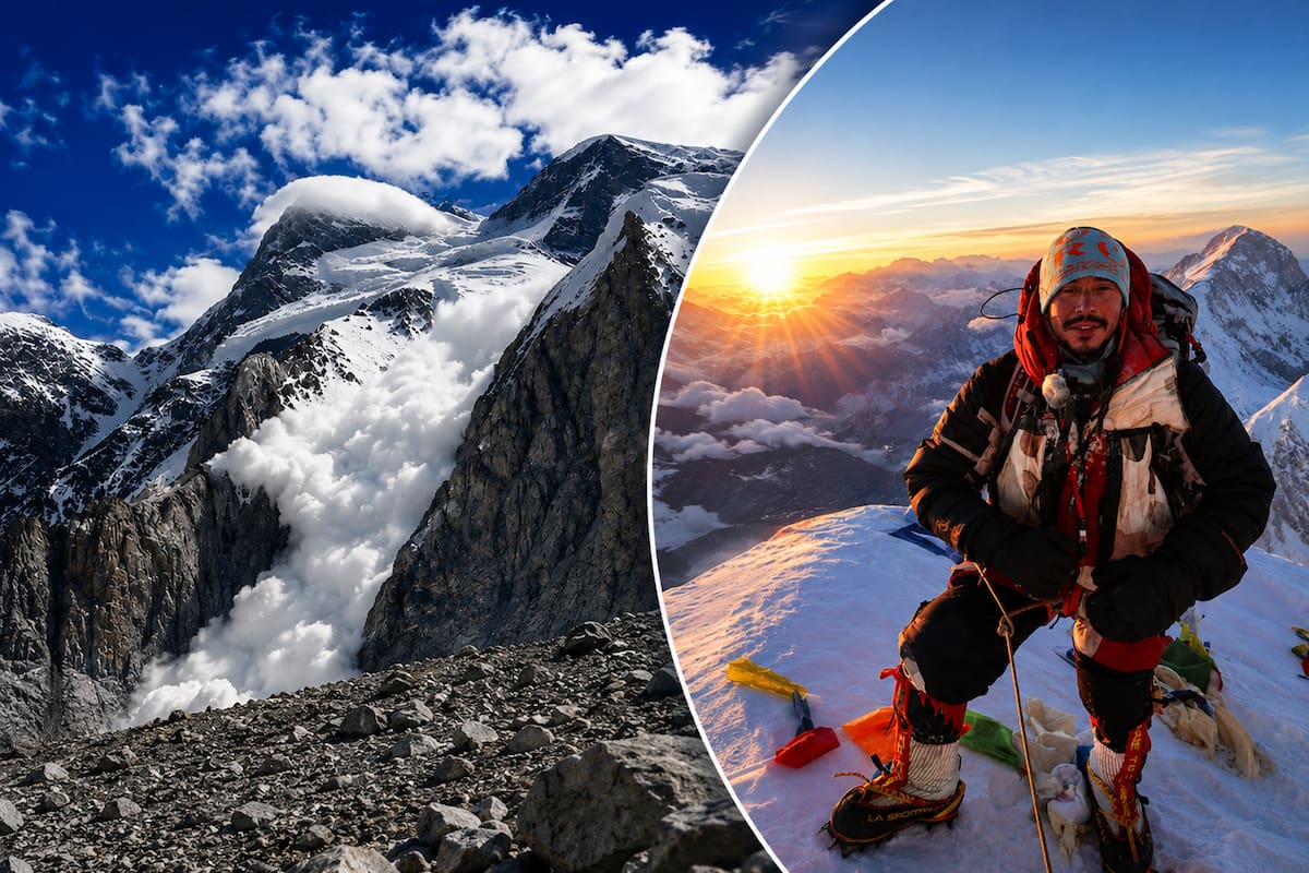 El famoso montañista Nirmal Purja está entre los 10 fallecidos por una avalancha en Pakistán.