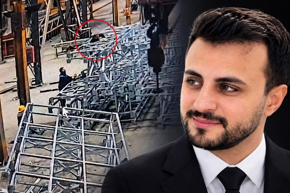 En una fábrica en Ankara, un trabajador turco de 24 años perdió la vida tras el vuelco de una plataforma de acero mientras se aseguraba con una cuerda.