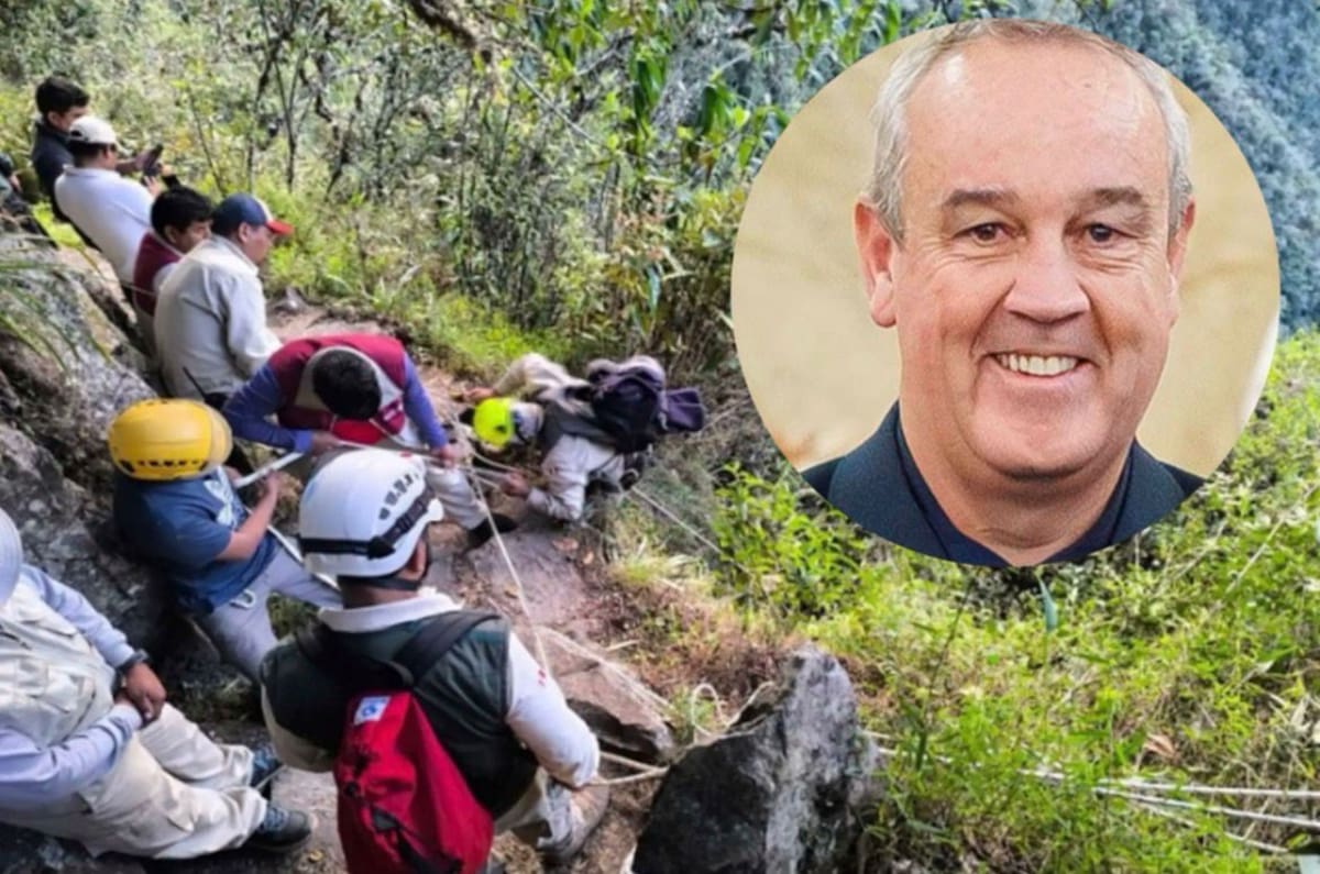 Rescatistas recuperaron el cuerpo del turista de nacionalidad australiana, Mathew Camerón Patron, reportado como desaparecido tras caer del Camino Inca en el Parque Arqueológico Nacional de Machu Picchu.