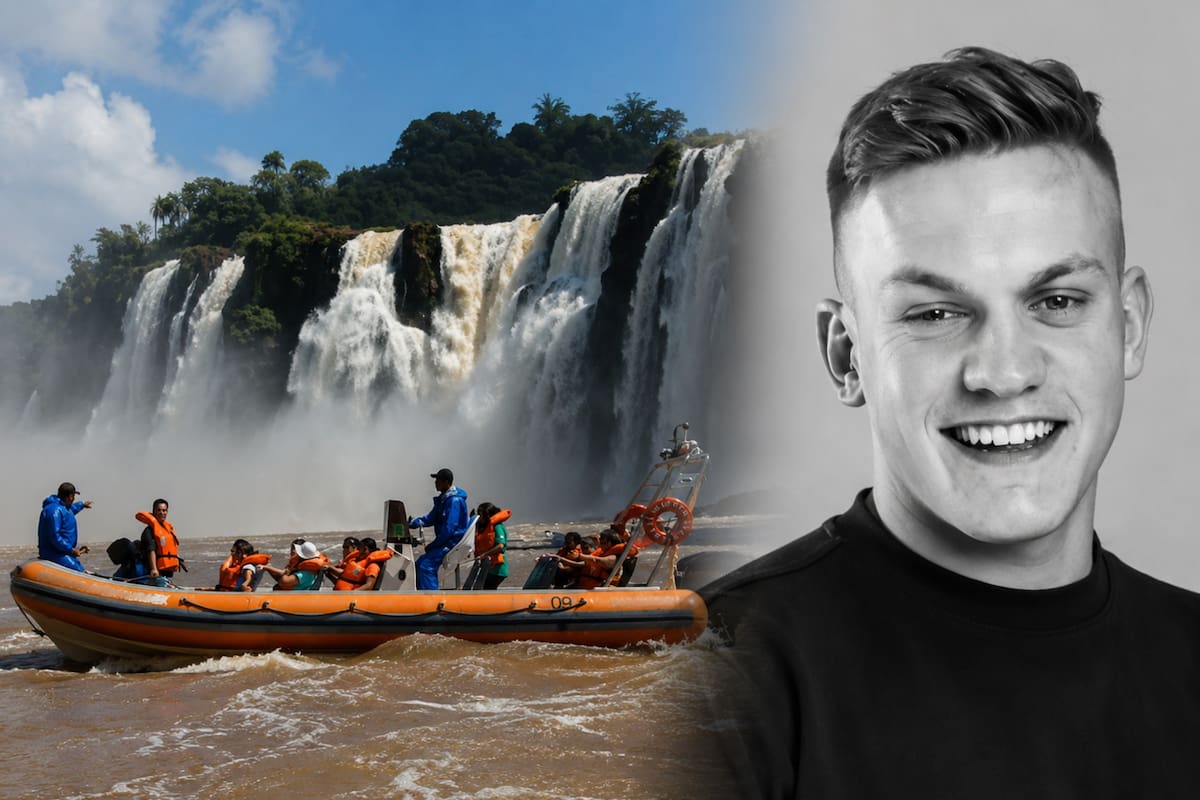 Muere un turista neerlandés tras el vuelco de una embarcación en las cataratas del Iguazú, en Brasil.