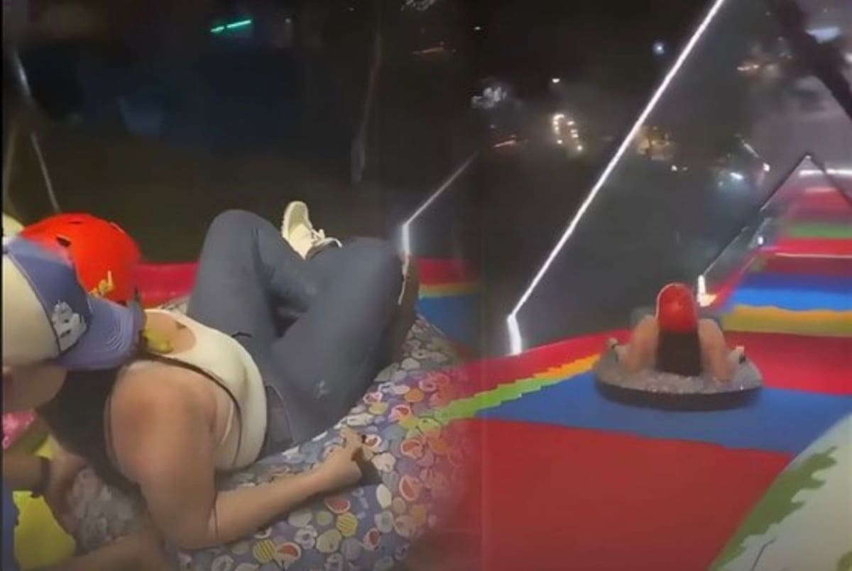 Un video estremecedor muestra el accidente que cobró la vida de Yuris García en un parque de Chinácota.