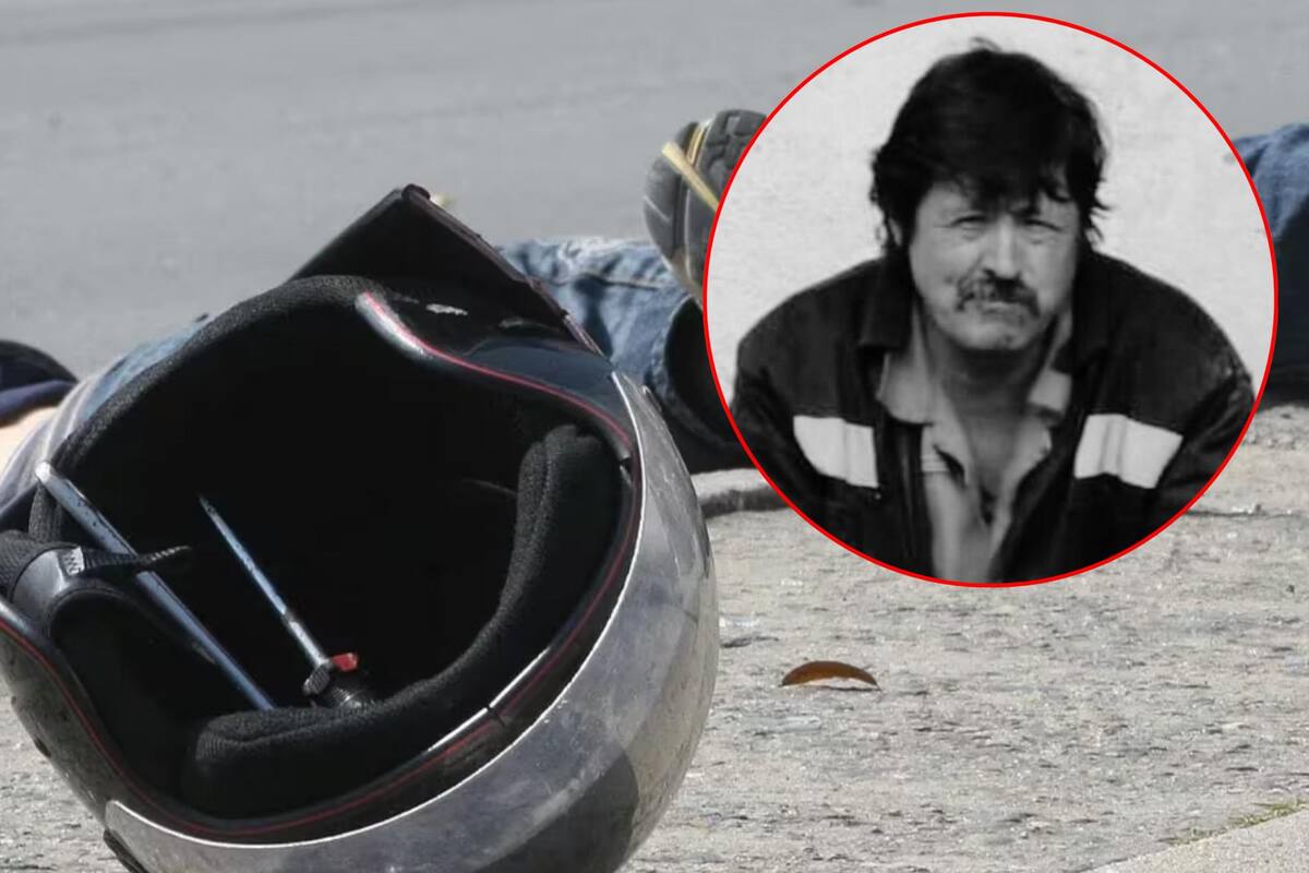 El hombre, que conducía una motocicleta suzuki, perdió el equilibro y se resbaló por un abismo, por el que rodó aproximadamente 20 metros, según la Policía de Santander. FOTO: EDICIÓN VANGUARDIA/REDES SOCIALES.