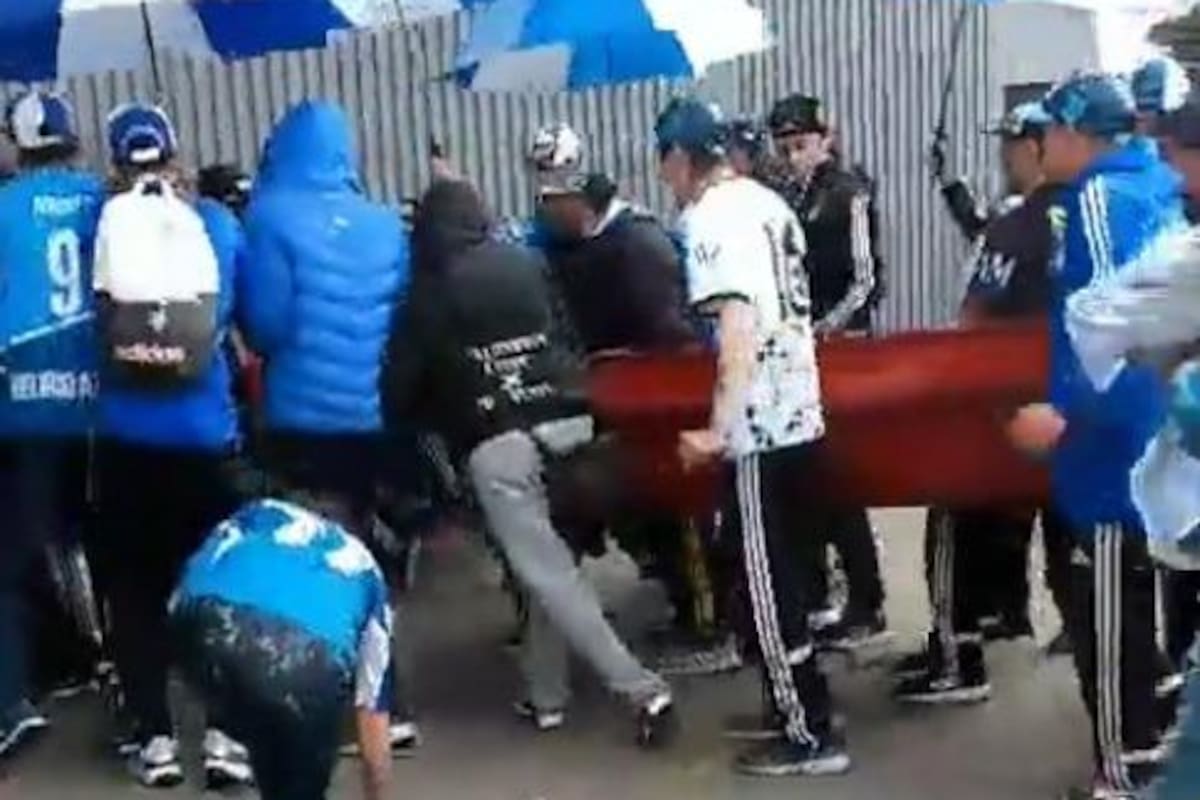 Sancionaron a barra de Millonarios por meter un ataúd con un muerto al Campín.