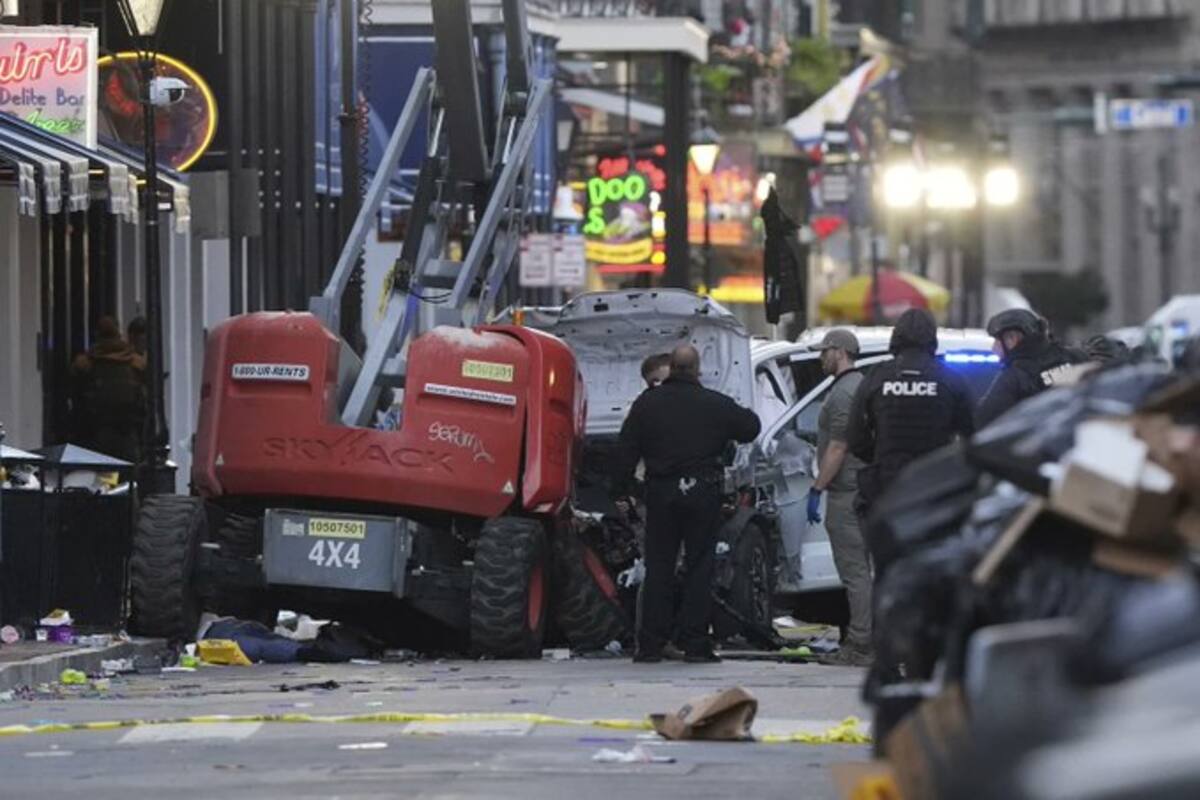 El sospechoso del multitudinario atropello en Nueva Orleans está muerto, según autoridades. Tomada de X/VANGUARDIA
