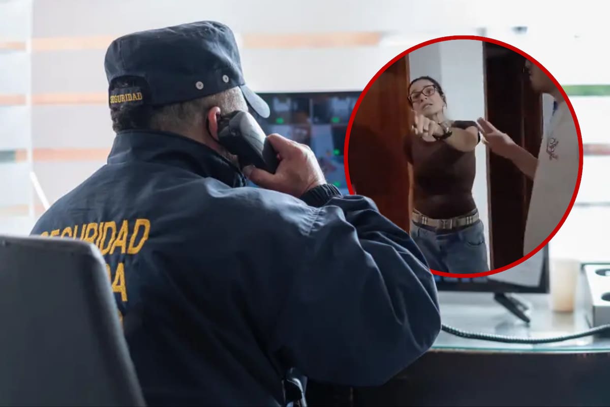 Mujer agredió a un vigilante tras acusarlo de tomar cerveza en la portería Foto: Composición VANGUARDIA