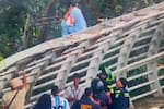 Mujer fue rescatada cuando intentaba lanzarse al vacío en Bucaramanga