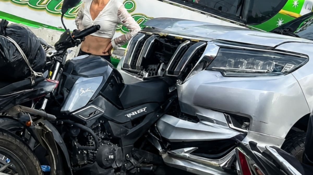 Mujer murió en accidente de tránsito entre motocicleta y una camioneta en Bucaramanga