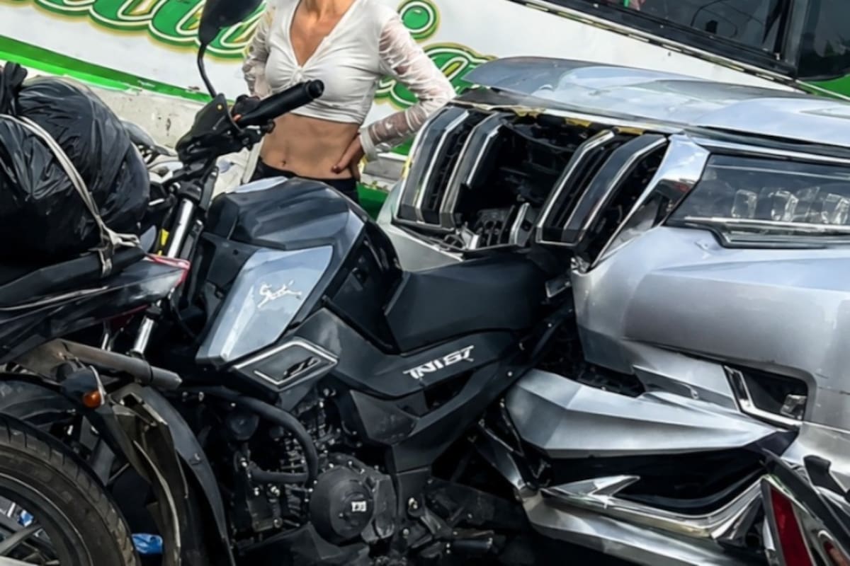 Mujer murió en accidente de tránsito entre motocicleta y una camioneta en Bucaramanga