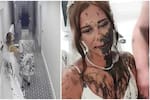 El “peor recuerdo” de una novia: Su cuñada la atacó con pintura negra minutos antes de la boda