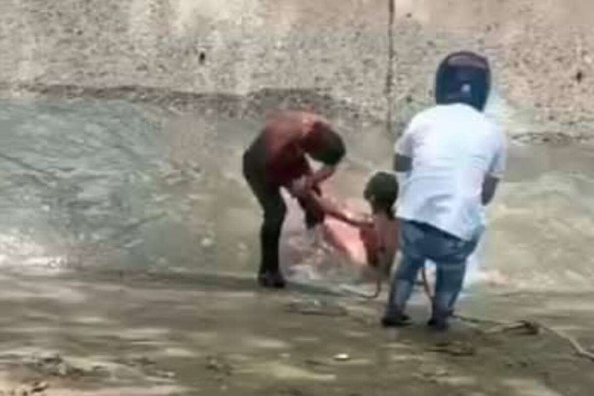 El ataque se registró en el barrio La Trinidad de Medellín.
Foto: Captura de video.