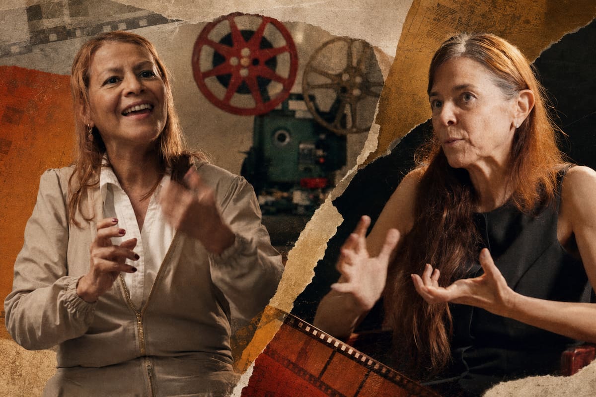 Las artistas y directoras santandereanas Lizbeth Torres, directora de la Cineteca Pública de Santander y Susana Ortiz, directora de Las Tres Gracias. Foto suministrada/VANGUARDIA