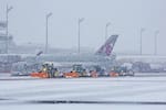 Video| Cancelación de vuelos en Nueva York por tormenta invernal