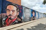 Willie Colón revive en un mural de Bucaramanga