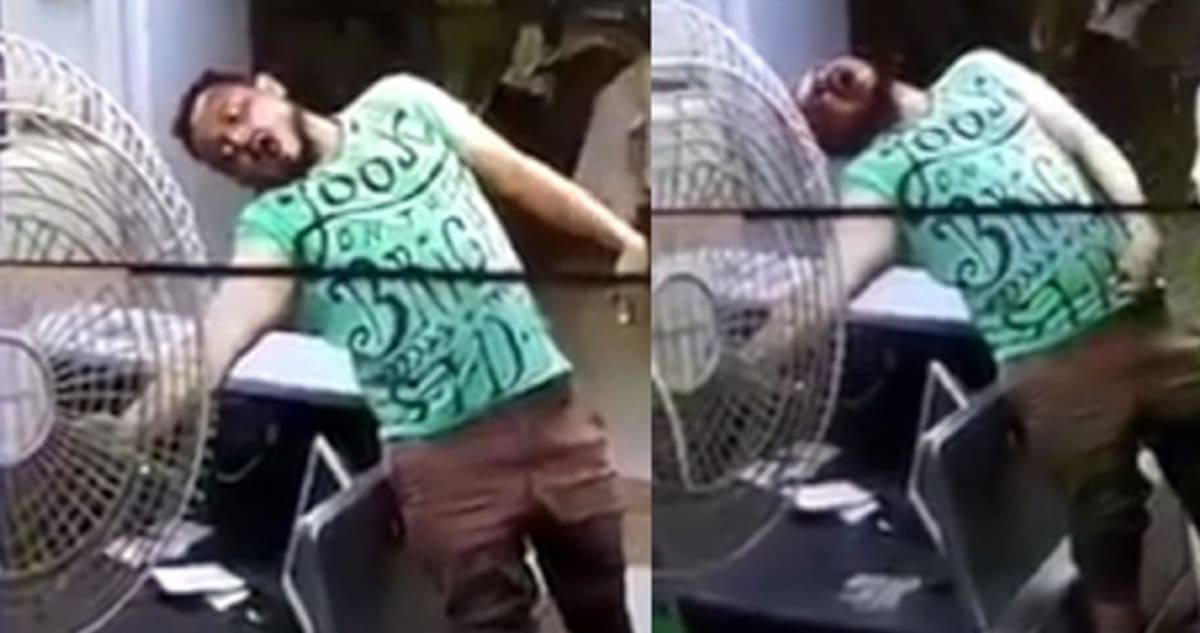 Video viral muestra la muerte de un trabajador en aeropuerto de Yemen.
