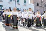 Música y símbolos patrios marcaron el desfile del 7 de agosto en Piedecuesta