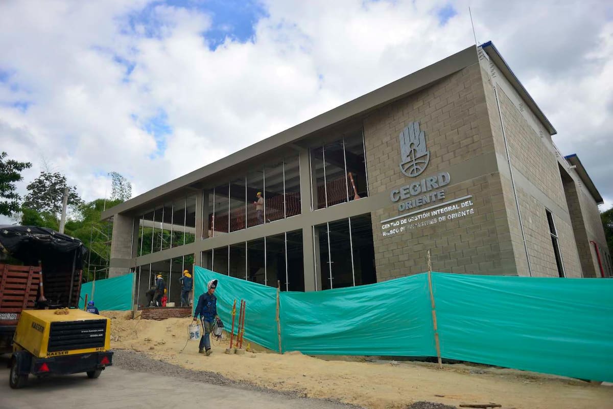 La construcción del Cegird le costó a la Unidad Nacional de Gestión del Riesgo de Desastres $4 mil millones. La Gobernación de Santander aportó otros $2 millones, más el terreno. (Foto: Miguel Vergel / VANGUARDIA)