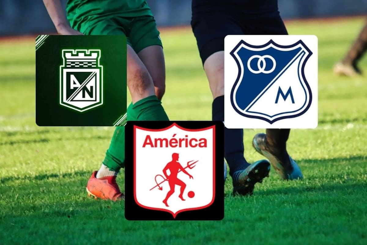 Nacional, Millonarios y América encabezaron el ranking de ingresos del fútbol colombiano. | Foto: Vanguardia