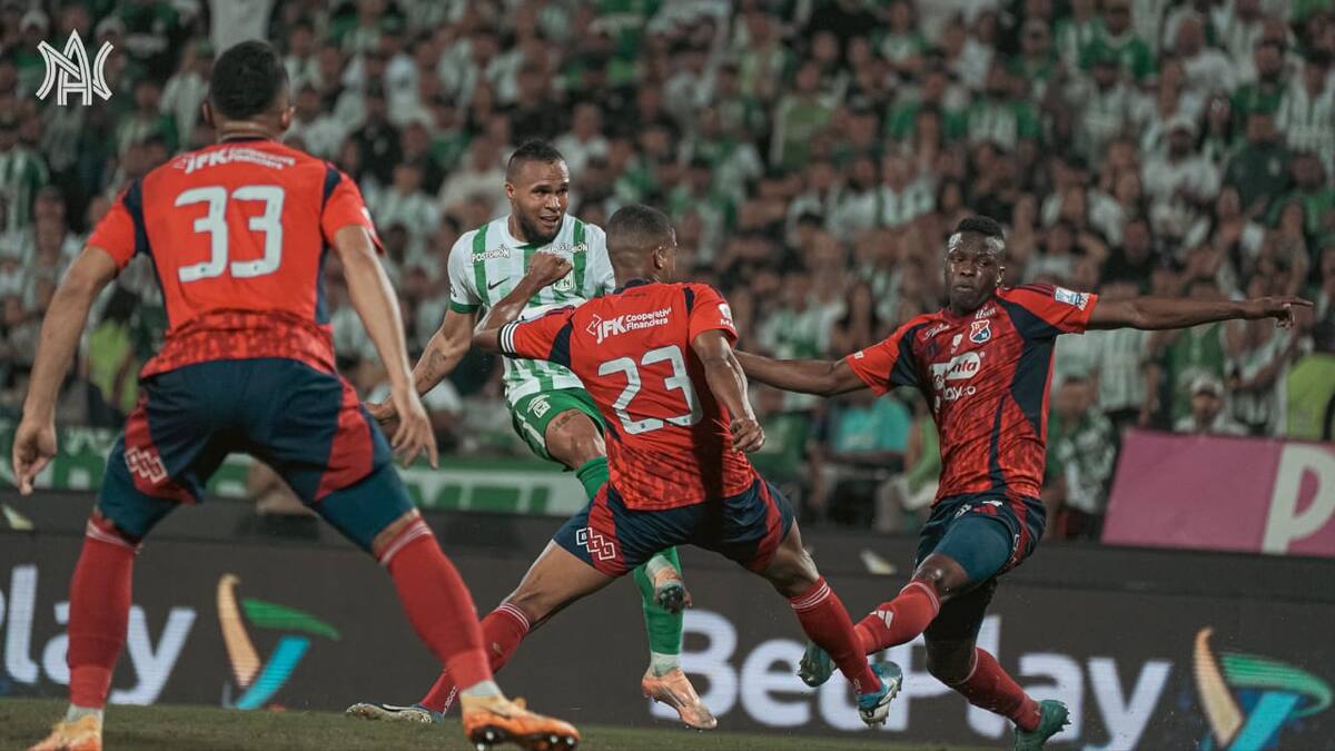 Nacional y Medellín quedaron ubicados en el Grupo A de los cuadrangulares semifinales de la Liga BetPlay II de 2025. // Foto: Atlético Nacional.