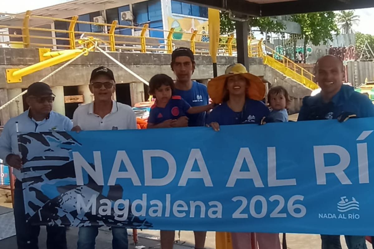 Pablo Porras hizo escala en Barrancabermeja durante su travesía en kayak por el río Magdalena, con la que busca sensibilizar a las comunidades sobre la protección de las fuentes hídricas.
Suministrada/Vanguardia