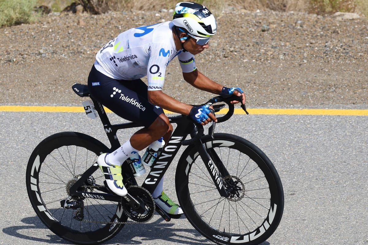 Nairo Quintana acabó en el séptimo lugar de la clasificación general del Tour de Omán. Foto: @SprintCycling.