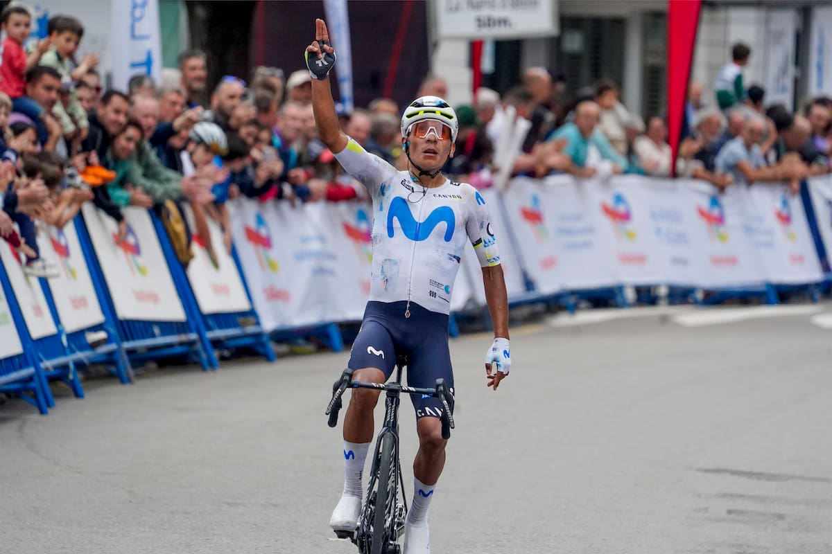 El colombiano Nairo Quintana, ganador de la Vuelta a Asturias. //Foto, EFE: Paco Paredes