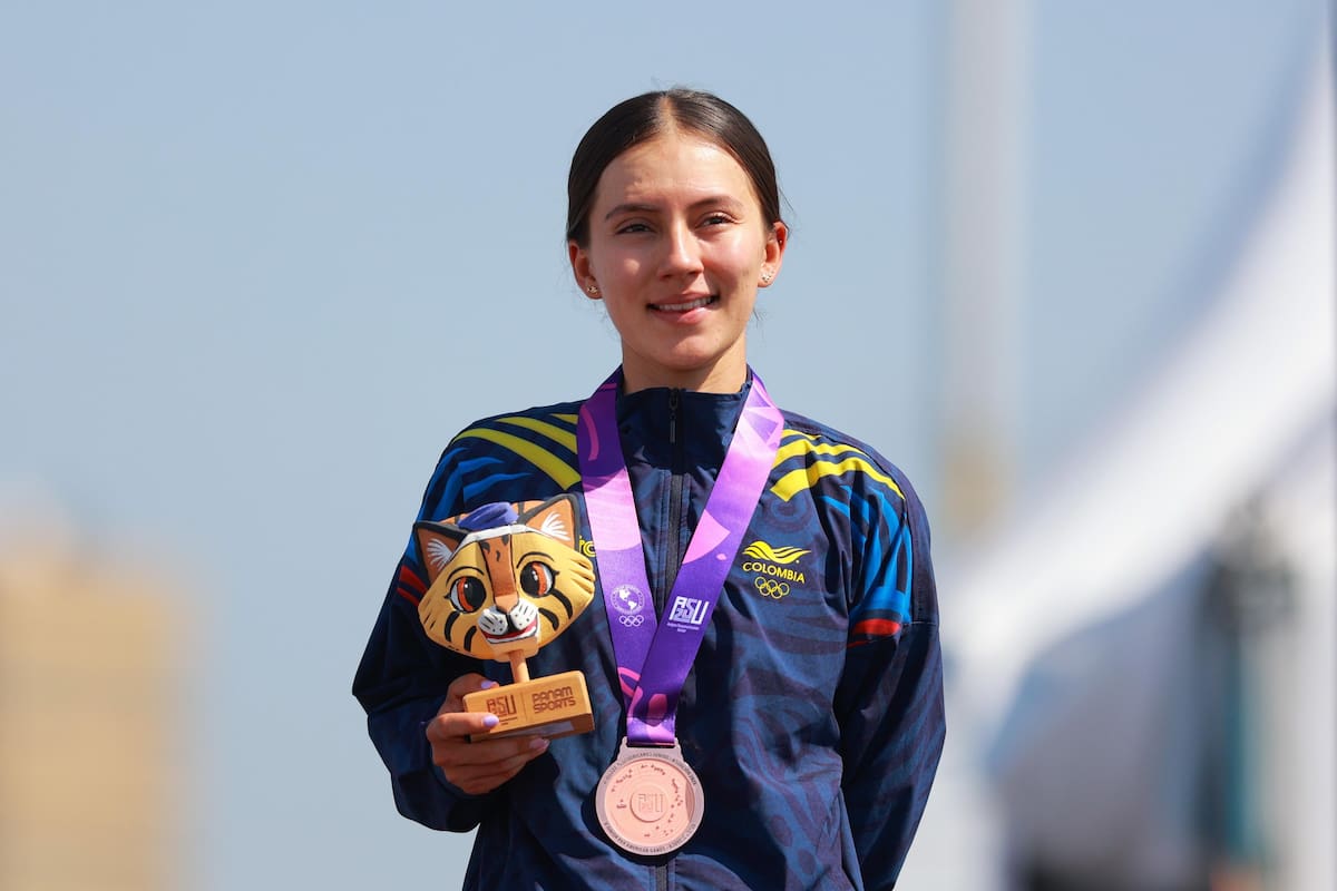 Natalia Garzón brilla en los Juegos Panamericanos Junior de Asunción, Paraguay, al alcanzar cuatro medallas: dos de oro, una de plata y una de bronce. Foto: FCC.