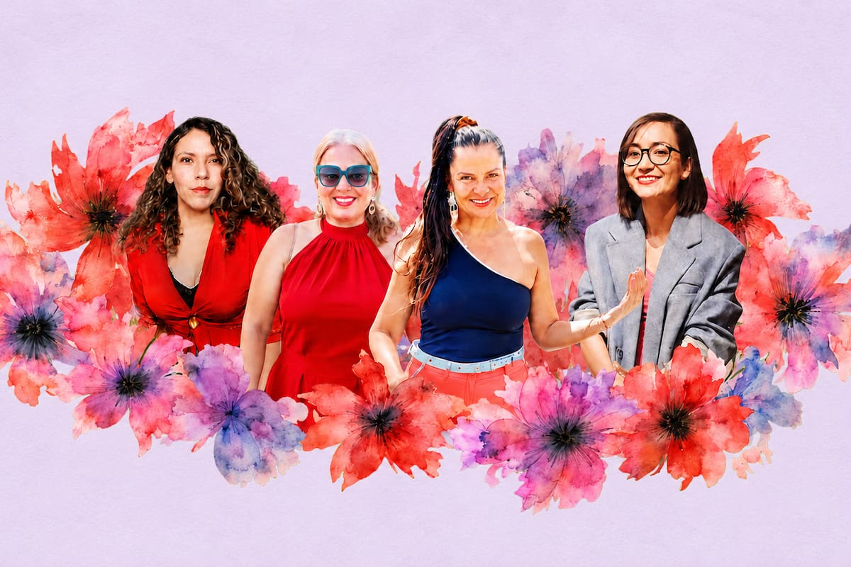 Natalia Londoño, Catalina Serrano, Paola Bernal León y Ana Naranja.
