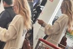 Video: Natalia París apareció haciendo mercado en un D1 de Bogotá y su visita generó todo tipo de comentarios