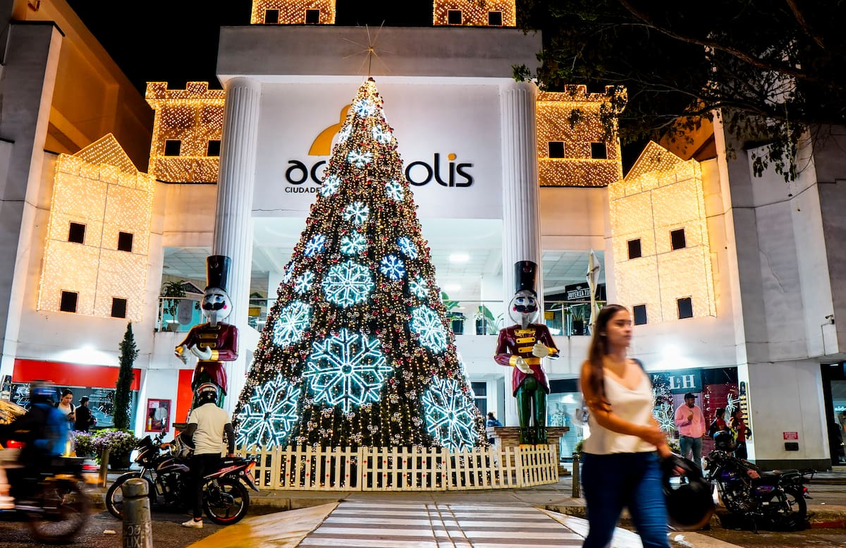 La Navidad llegó a Bucaramanga. Marco Valencia/Vanguardia