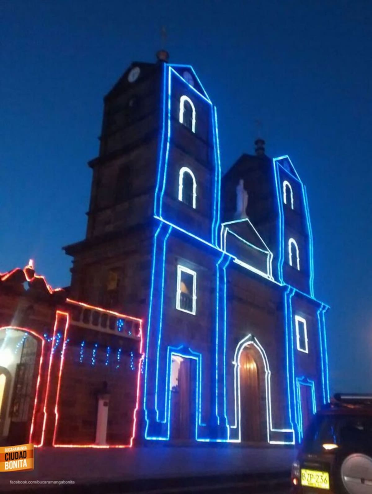 Navidad en Zapatoca. Foto: Pinterest