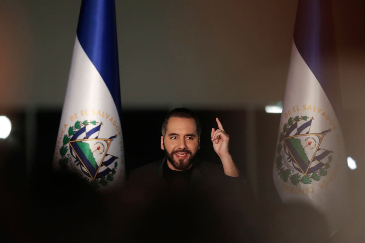 El presidente de El Salvador, Nayib Bukele. EFE/ Rodrigo Sura.