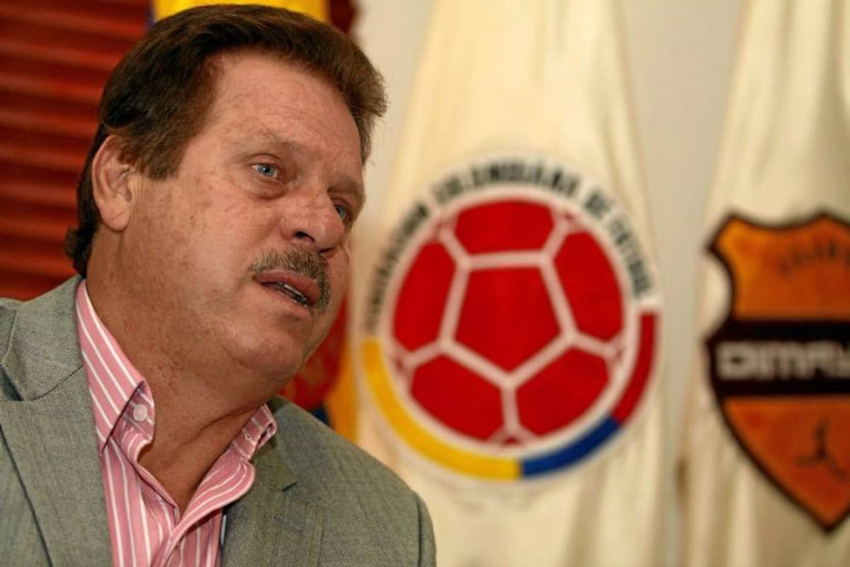 Necesitamos herramientas para ayudar al fútbol, es el llamado que hace el presidente de la Dimayor, Ramón Jesurún. Colprensa Raúl Palacios)