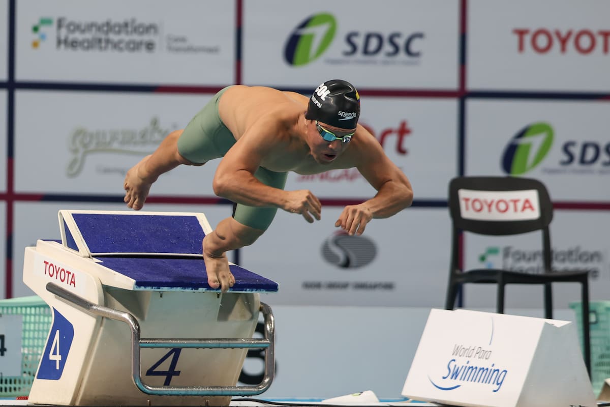 Nelson Crispín informó que hace cuatro meses que el Ministerio del Deporte no le cancela el sueldo. Foto: Paralympic.