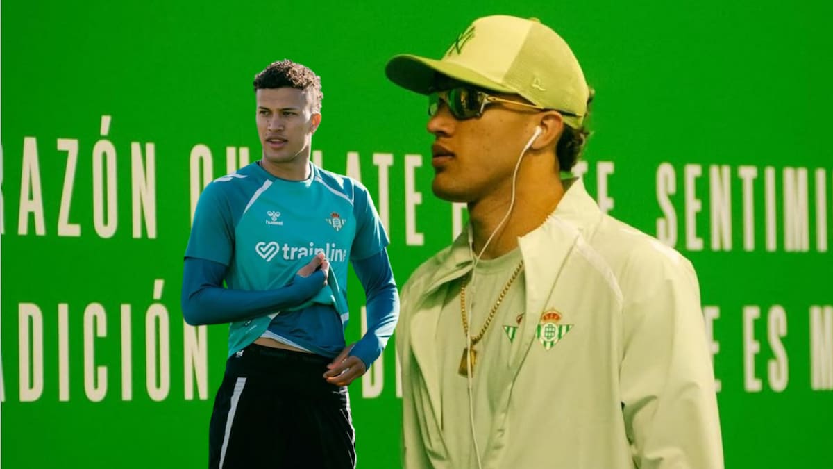 Nelson Deossa, volante colombiano, ha brillado en el Betis tras su paso por Monterrey y Atlético Nacional, consolidándose como una de las promesas del fútbol europeo. Fotografías tomadas de. Instagram.